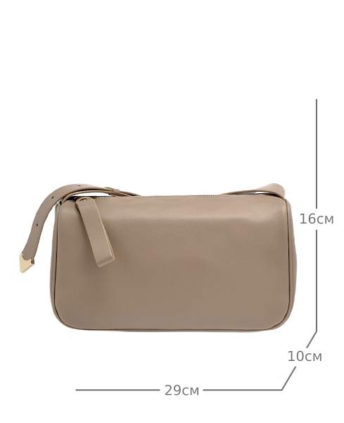 JS-3559-61 бежевая сумка женская (кожа) Jane's Story Jane's Story, Артикул: JS-3559-61 фото №1