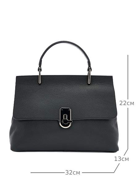 JS-8627-04 черная сумка женская (кожа) Jane's Story Jane's Story, Артикул: JS-8627-04 фото №1