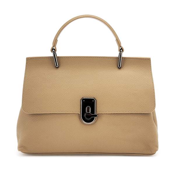 JS-8627-61 бежевая сумка женская (кожа) Jane's Story Jane's Story, Артикул: JS-8627-61 фото №1