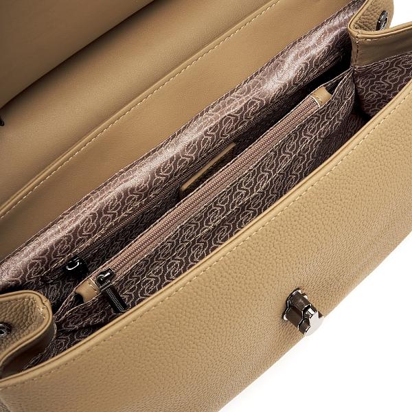 JS-8627-61 бежевая сумка женская (кожа) Jane's Story Jane's Story, Артикул: JS-8627-61 фото №1