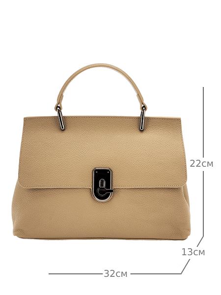 JS-8627-61 бежевая сумка женская (кожа) Jane's Story Jane's Story, Артикул: JS-8627-61 фото №1