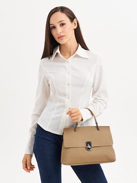 JS-8627-61 бежевая сумка женская (кожа) Jane's Story Jane's Story, Артикул: JS-8627-61 фото №1