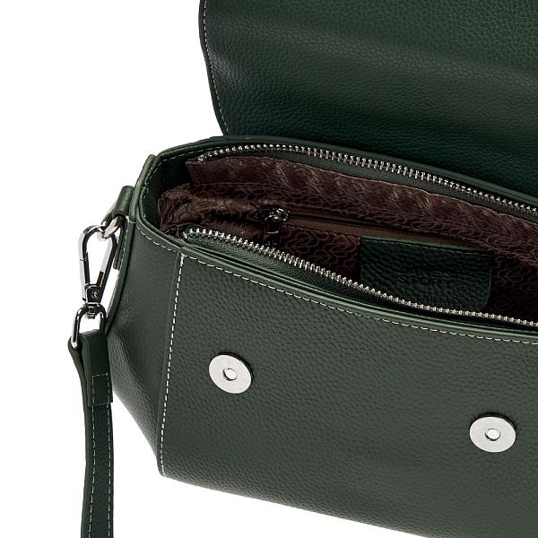 JS-1802-65 зеленая сумка женская (кожа) Jane's Story Jane's Story, Артикул: JS-1802-65 фото №1