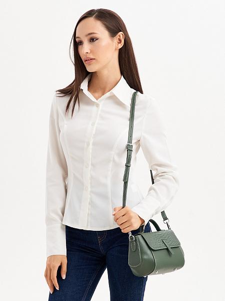 JS-1802-65 зеленая сумка женская (кожа) Jane's Story Jane's Story, Артикул: JS-1802-65 фото №1