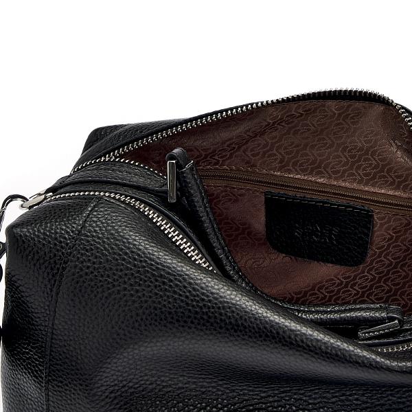 JS-1552-04 черная сумка женская (кожа) Jane's Story Jane's Story, Артикул: JS-1552-04 фото №1