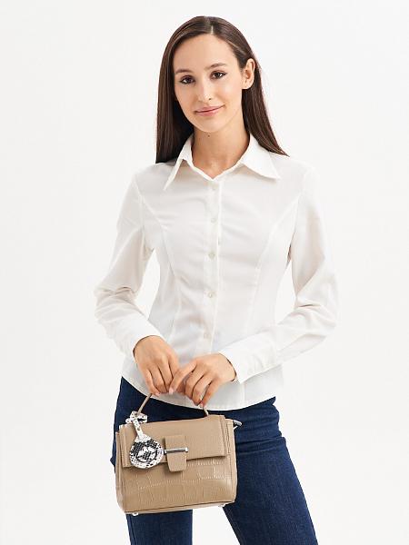 JS-1952-80 бежевая сумка женская (кожа) Jane's Story Jane's Story, Артикул: JS-1952-80 фото №1