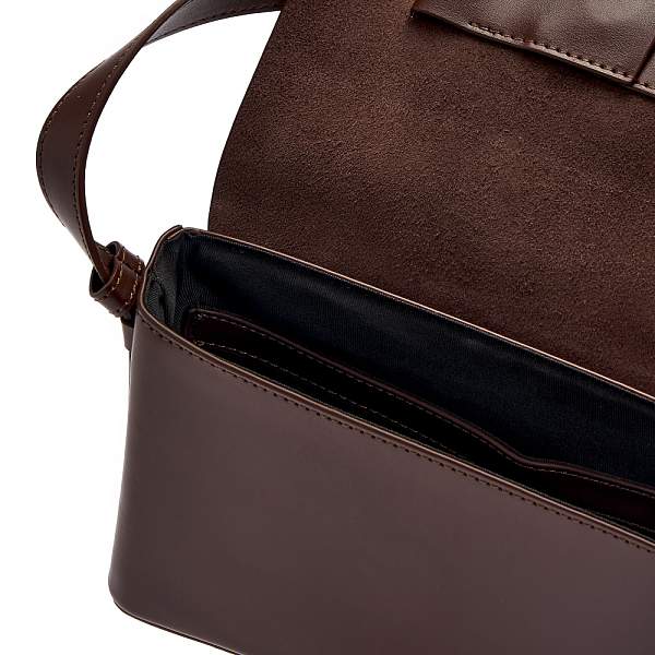 JS-2088-09 коричневая сумка женская (кожа) Jane's Story Jane's Story, Артикул: JS-2088-09 фото №1