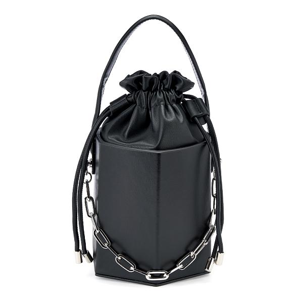 JS-JO480-04 черная сумка женская (кожа) Jane's Story Jane's Story, Артикул: JS-JO480-04 фото №1