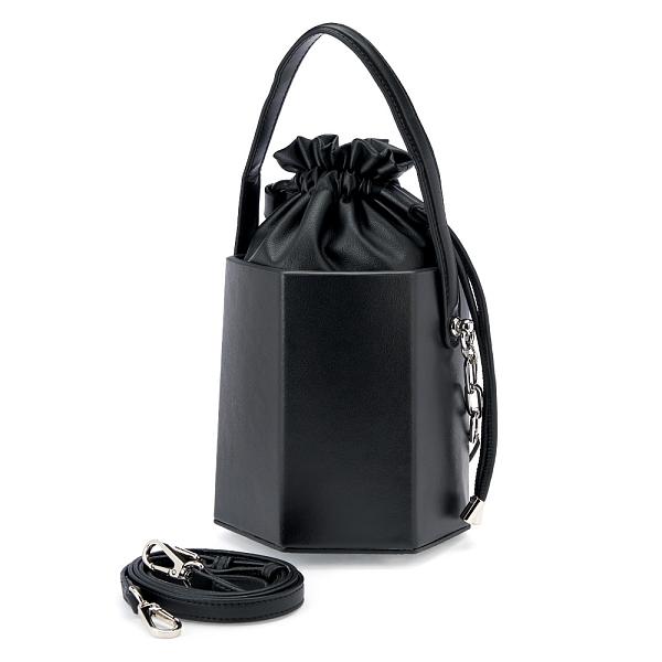 JS-JO480-04 черная сумка женская (кожа) Jane's Story Jane's Story, Артикул: JS-JO480-04 фото №1