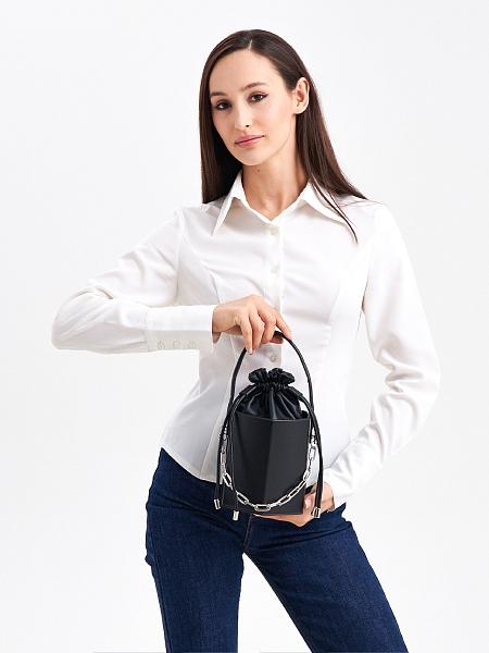 JS-JO480-04 черная сумка женская (кожа) Jane's Story Jane's Story, Артикул: JS-JO480-04 фото №1