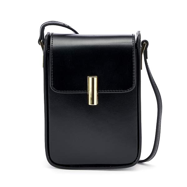 JS-JO466-04 черная сумка женская (кожа) Jane's Story Jane's Story, Артикул: JS-JO466-04 фото №1
