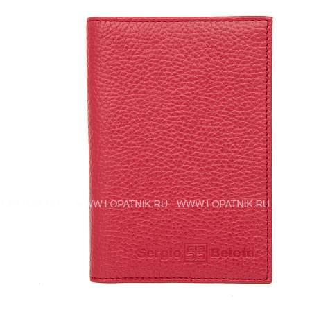 обложка для паспорта красный sergio belotti 706192 red Sergio Belotti