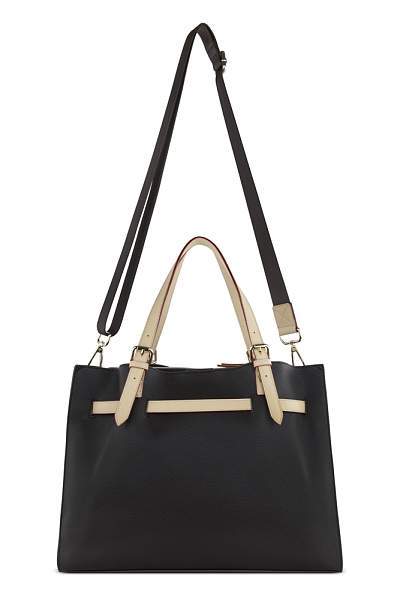 Сумка наплечная женская BUGATTI Ella, темно-коричневая, полиуретан, 37,5х13,5х28 см 49663902 BUGATTI, Артикул: 49663902 фото №1