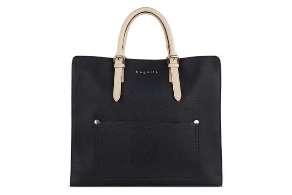 Сумка-шоппер BUGATTI Ella, черная , полиуретан, 37х12х31 см 49664001 BUGATTI, Артикул: 49664001 фото №1