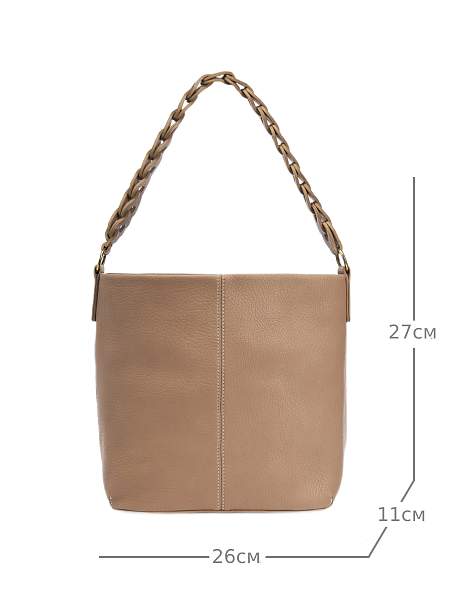 JS-3096-61 бежевая сумка женская Jane's Story Jane's Story, Артикул: JS-3096-61 фото №1