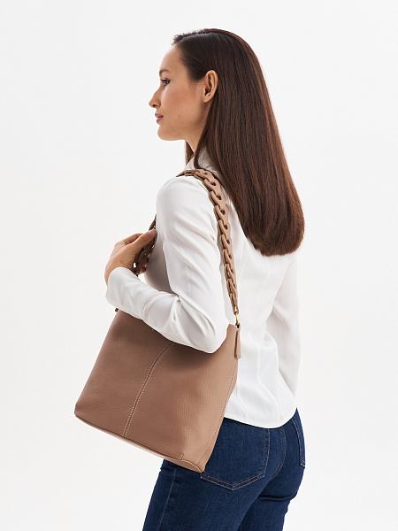 JS-3096-61 бежевая сумка женская Jane's Story Jane's Story, Артикул: JS-3096-61 фото №1