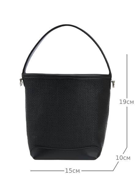 JS-1851-04 черная сумка женская Jane's Story Jane's Story, Артикул: JS-1851-04 фото №1