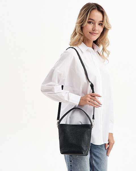 JS-1851-04 черная сумка женская Jane's Story Jane's Story, Артикул: JS-1851-04 фото №1