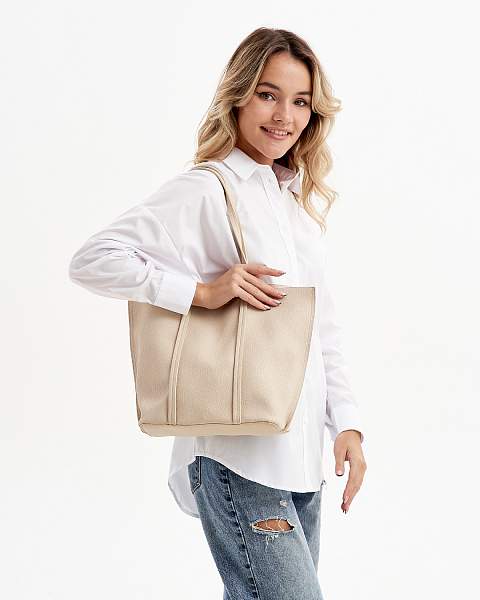 JS-880-1-61 бежевая сумка женская Jane's Story Jane's Story, Артикул: JS-880-1-61 фото №1