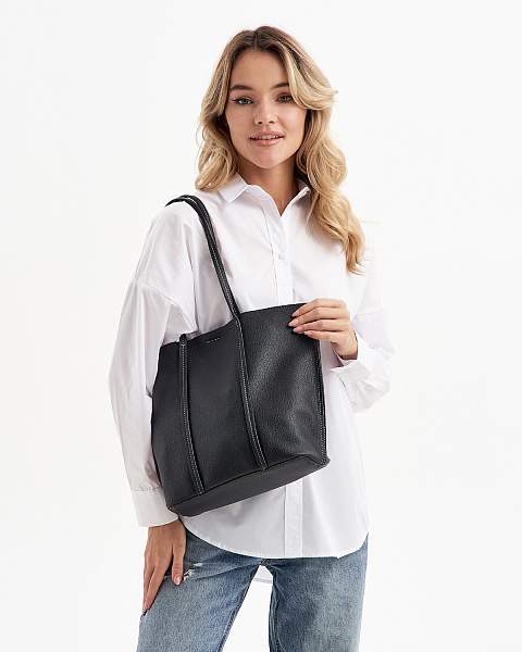 JS-880-1-04 черная сумка женская Jane's Story Jane's Story, Артикул: JS-880-1-04 фото №1