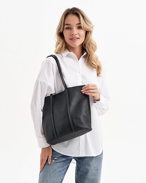 JS-880-1-04 черная сумка женская Jane's Story Jane's Story, Артикул: JS-880-1-04 фото №1