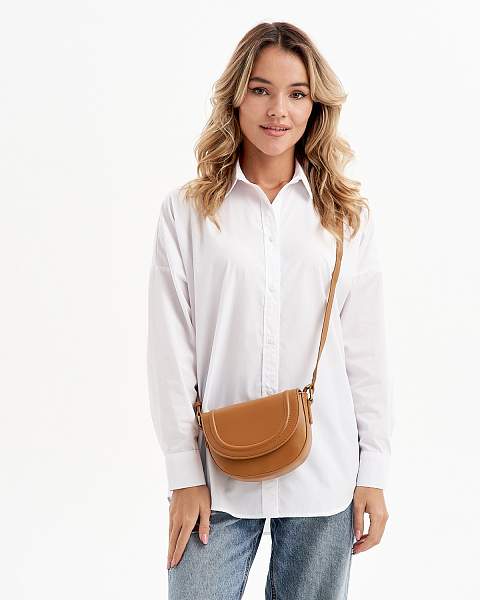 JS-5077-09 коричневая сумка женская Jane's Story Jane's Story, Артикул: JS-5077-09 фото №1