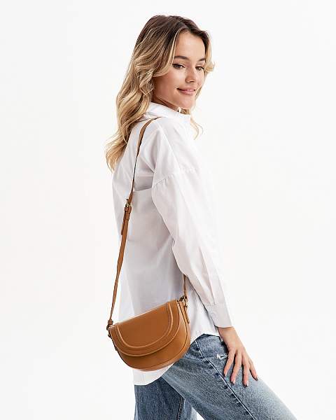 JS-5077-09 коричневая сумка женская Jane's Story Jane's Story, Артикул: JS-5077-09 фото №1