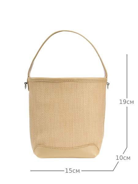 JS-1851-61 бежевая сумка женская Jane's Story Jane's Story, Артикул: JS-1851-61 фото №1