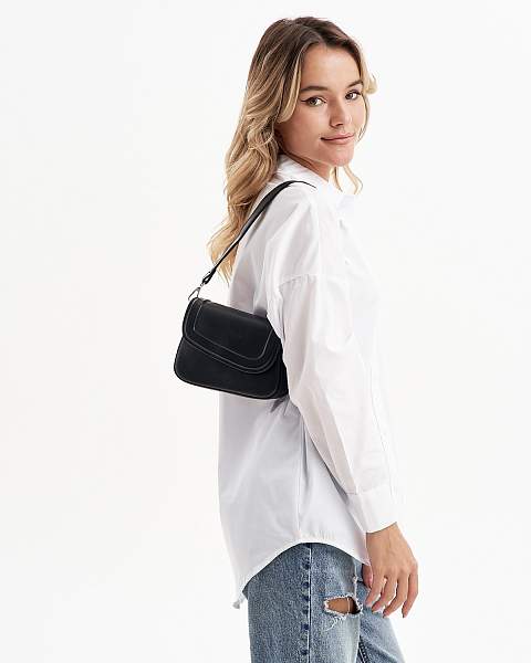 JS-502-04 черная сумка женская Jane's Story Jane's Story, Артикул: JS-502-04 фото №1