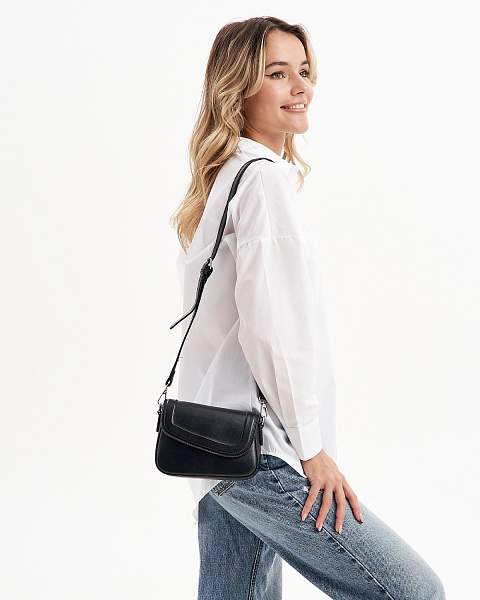 JS-502-04 черная сумка женская Jane's Story Jane's Story, Артикул: JS-502-04 фото №1