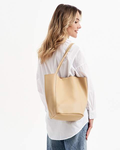 JS-99070-61 бежевая сумка женская Jane's Story Jane's Story, Артикул: JS-99070-61 фото №1