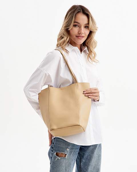 JS-99070-61 бежевая сумка женская Jane's Story Jane's Story, Артикул: JS-99070-61 фото №1