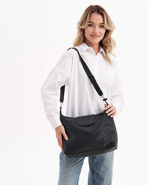 JS-1029-04 черная сумка женская Jane's Story Jane's Story, Артикул: JS-1029-04 фото №1