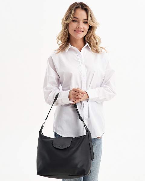 JS-1029-04 черная сумка женская Jane's Story Jane's Story, Артикул: JS-1029-04 фото №1