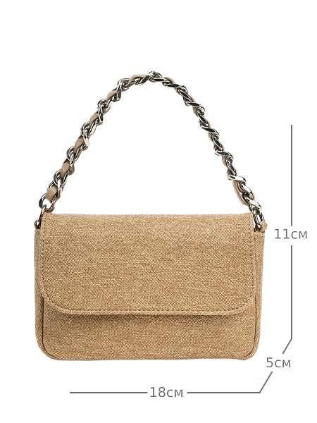 JS-1912-1-61 бежевая сумка женская Jane's Story Jane's Story, Артикул: JS-1912-1-61 фото №1