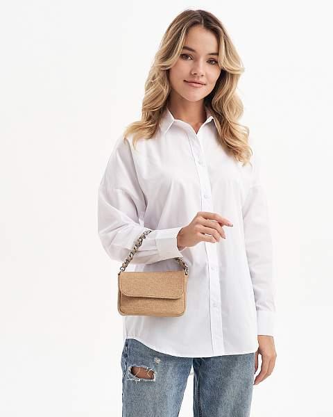 JS-1912-1-61 бежевая сумка женская Jane's Story Jane's Story, Артикул: JS-1912-1-61 фото №1