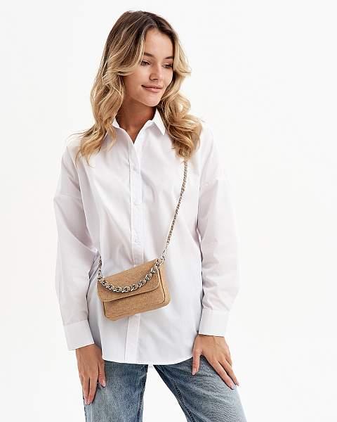 JS-1912-1-61 бежевая сумка женская Jane's Story Jane's Story, Артикул: JS-1912-1-61 фото №1