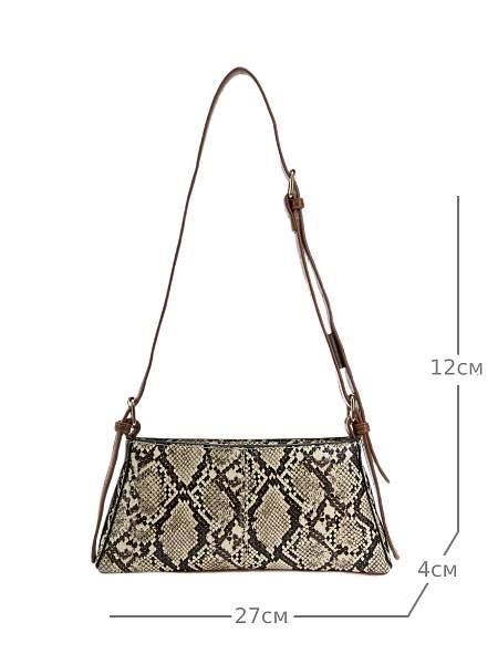 JS-A8002-1-09 коричневая сумка женская Jane's Story Jane's Story, Артикул: JS-A8002-1-09 фото №1