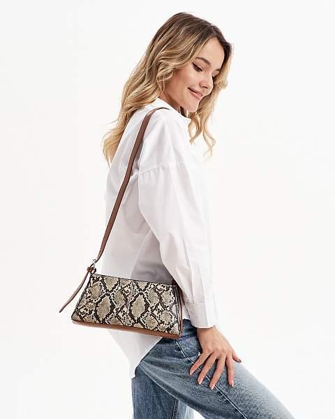 JS-A8002-1-09 коричневая сумка женская Jane's Story Jane's Story, Артикул: JS-A8002-1-09 фото №1