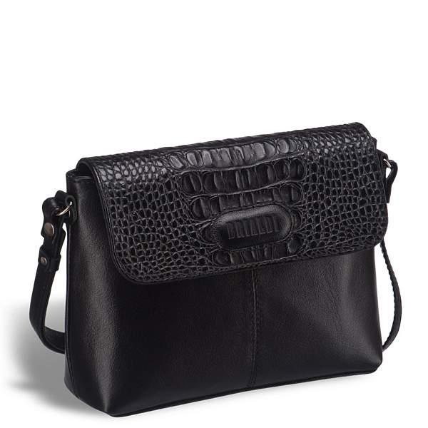 Женская сумочка через плечо BRIALDI Cristo (Кристо) black BR15208UU Черный Brialdi, Артикул: BR15208UU фото №1