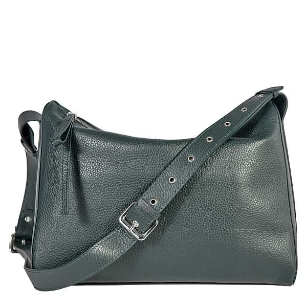 Вместительная женская сумка BRIALDI Fiona (Фиона) relief green BR47231LS Зеленый Brialdi, Артикул: BR47231LS фото №1