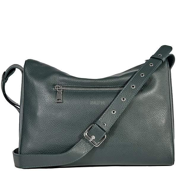 Вместительная женская сумка BRIALDI Fiona (Фиона) relief green BR47231LS Зеленый Brialdi, Артикул: BR47231LS фото №1