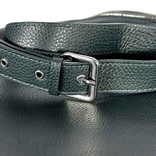 Вместительная женская сумка BRIALDI Fiona (Фиона) relief green BR47231LS Зеленый Brialdi, Артикул: BR47231LS фото №1