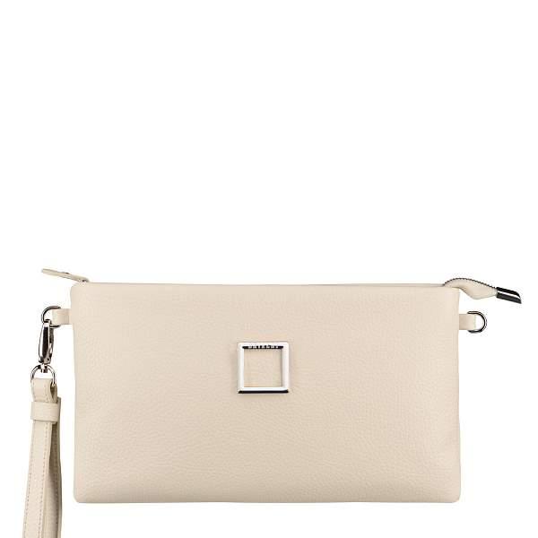 Женская сумочка-клатч 3-в-1 классической формы BRIALDI Coco (Коко) relief milky BR54337RW Белый Brialdi, Артикул: BR54337RW фото №1