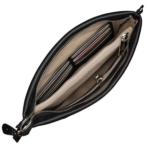 Женская сумочка-клатч 3-в-1 классической формы BRIALDI Coco (Коко) relief black BR54339VC Черный Brialdi, Артикул: BR54339VC фото №1