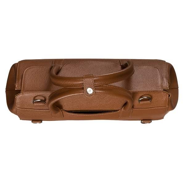 Женская деловая сумка-трансформер BRIALDI Queen (Королева) relief hazelnut BR55487NN Коричневый Brialdi, Артикул: BR55487NN фото №1