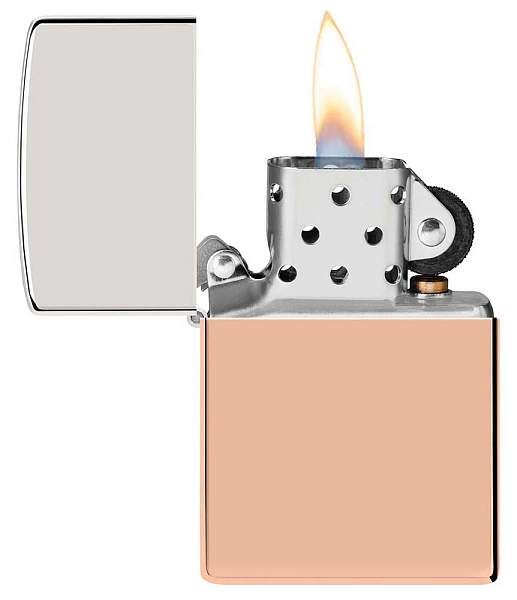 Зажигалка ZIPPO Bimetal с двойным металлическим покрытием, медь/латунь/сталь, медная, 38x13x57 мм 48694 Zippo, Артикул: 48694 фото №1