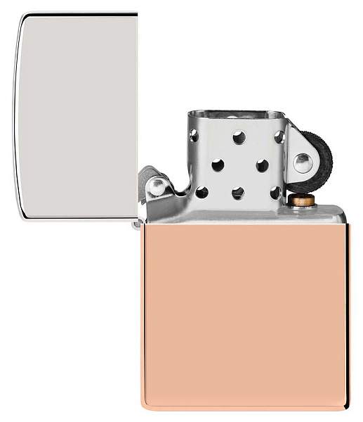 Зажигалка ZIPPO Bimetal с двойным металлическим покрытием, медь/латунь/сталь, медная, 38x13x57 мм 48694 Zippo, Артикул: 48694 фото №1