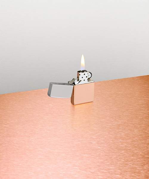 Зажигалка ZIPPO Bimetal с двойным металлическим покрытием, медь/латунь/сталь, медная, 38x13x57 мм 48694 Zippo, Артикул: 48694 фото №1