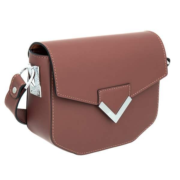 Cумка женская коричневый Sergio Belotti 60570 brown Napoli Sergio Belotti, Артикул: 60570 brown Napoli фото №1